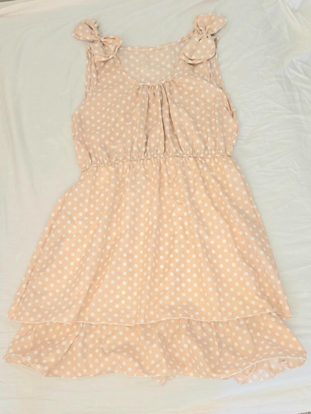 NEW bow dress polka dot dress (size XXS - XS) XS)